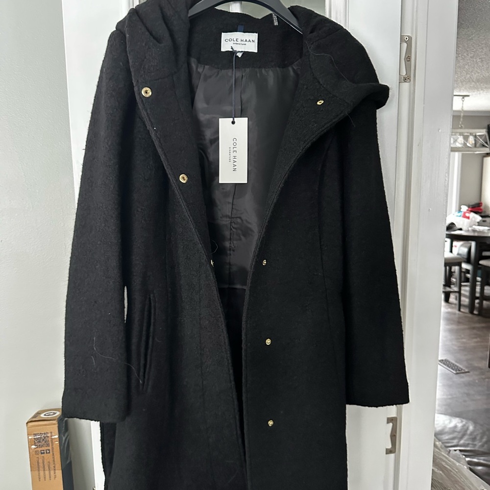 Cole Haan Signature Black Coat